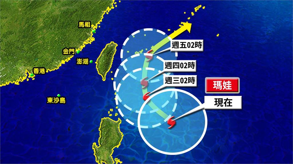 全台高溫上看36度！瑪娃颱風強度持續減弱　林嘉愷曝「未來一週」動向