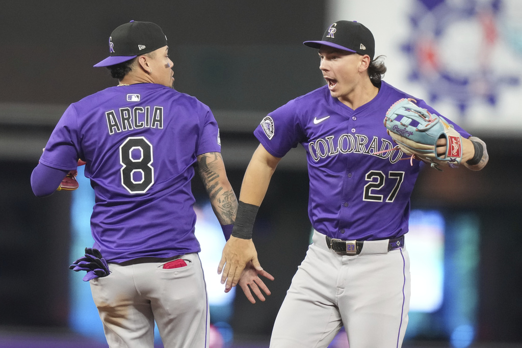 MLB(影)／落磯終於熬出頭!　連3場橫掃馬林魚終結不名譽紀錄