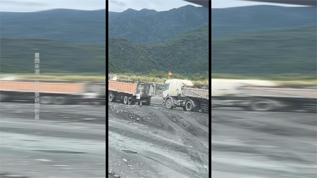 砂石車司機衝突「持開山刀」嗆聲　工地管理人員：未接獲通報
