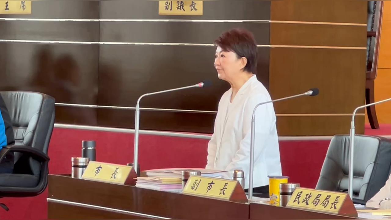 盧秀燕訪美後施政報告「避談軍購」　綠批：兩面手法