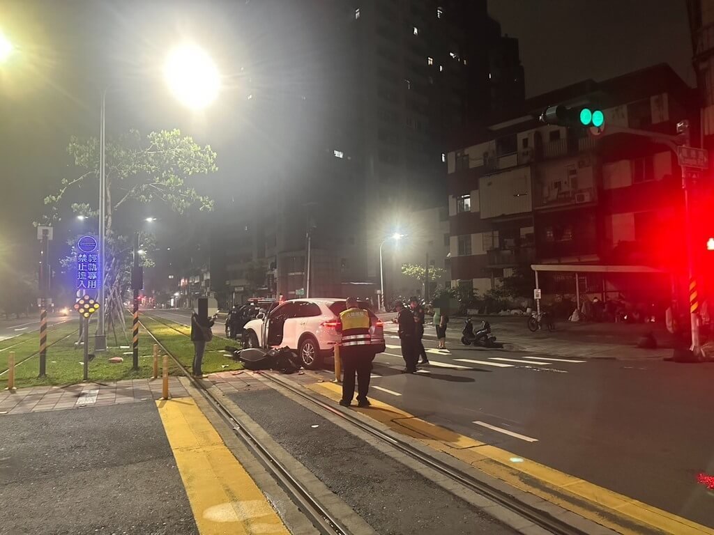 高雄男子酒駕闖紅燈碰撞機車　女騎士不治