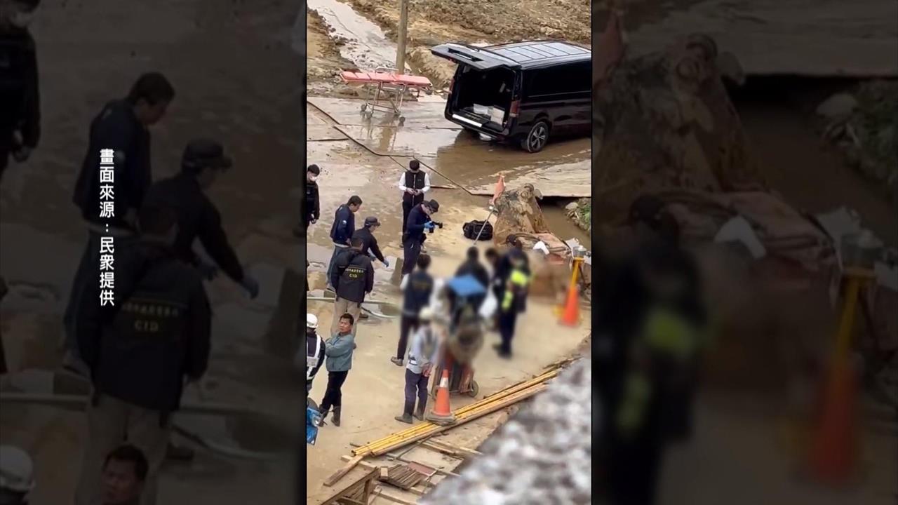 桃園鐵路地下化工程命案! 男子闖工地"臉埋泥漿水"亡