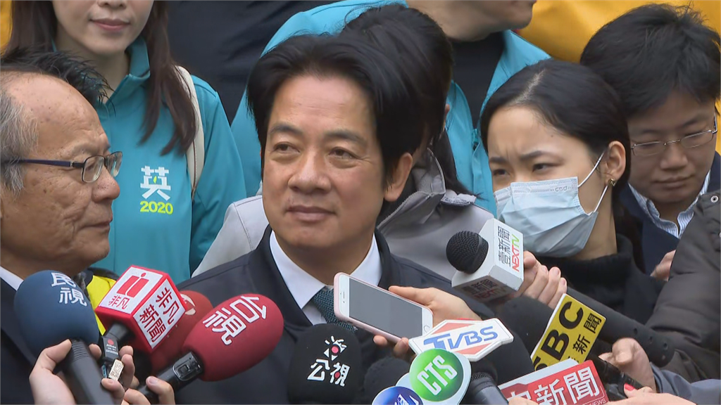 快新聞/武漢肺炎防疫 賴清德喊話:助中國控制疫情 同時亦是幫台灣與世界度難關