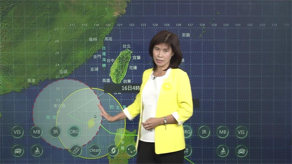 「山竹」20：30海警解除 屏東嚴防超大豪雨