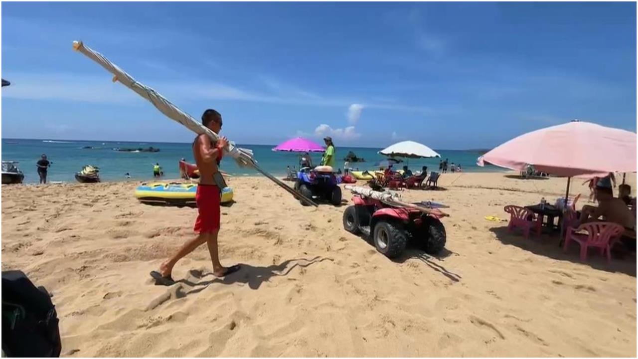 噁男背前科「飯店沙灘亂晃」盯上正妹！下秒「掏出來套弄」全被攝挨告