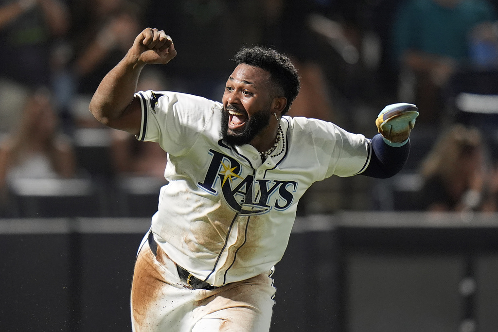 MLB(影)／再見內野安打竟有2分打點　光芒瘋狂九局下大逆轉勝遊騎兵
