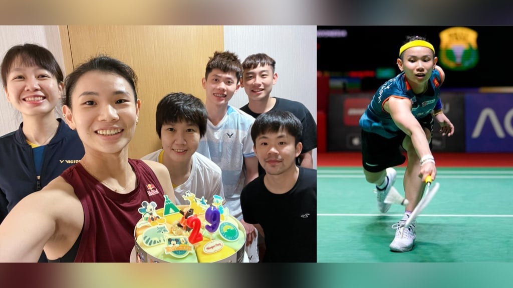 戴資穎度過29歲生日感謝團隊 台北羽球公開賽今首戰自家人梁庭瑜