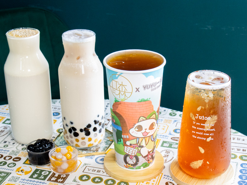 苗栗手搖特調“重乳白玉璽”日限量20杯！順逛在地手作文創