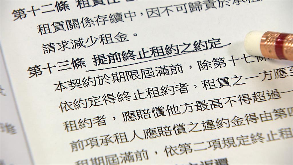 全台平均一年有1千件租賃糾紛　抽查包租代管契約超過6成內容不合格