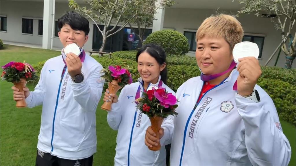 快新聞／亞運複合弓台灣女團無緣金牌　黃逸柔：拿下銀牌就是肯定這2年來的努力