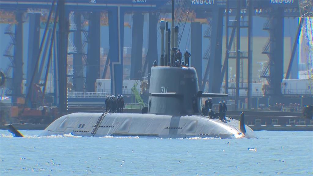 海鯤號再次海測! 海軍參謀長曝預估「這時」交艦