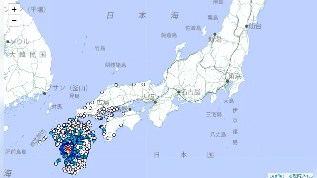快新聞／地牛又翻身！日本熊本縣規模5.8極淺層地震　最大震度5弱