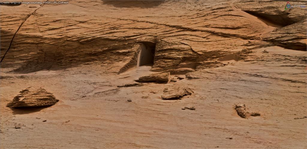 好奇號探測車拍到火星「神秘大門」？<em>NASA</em>與科學家解釋了