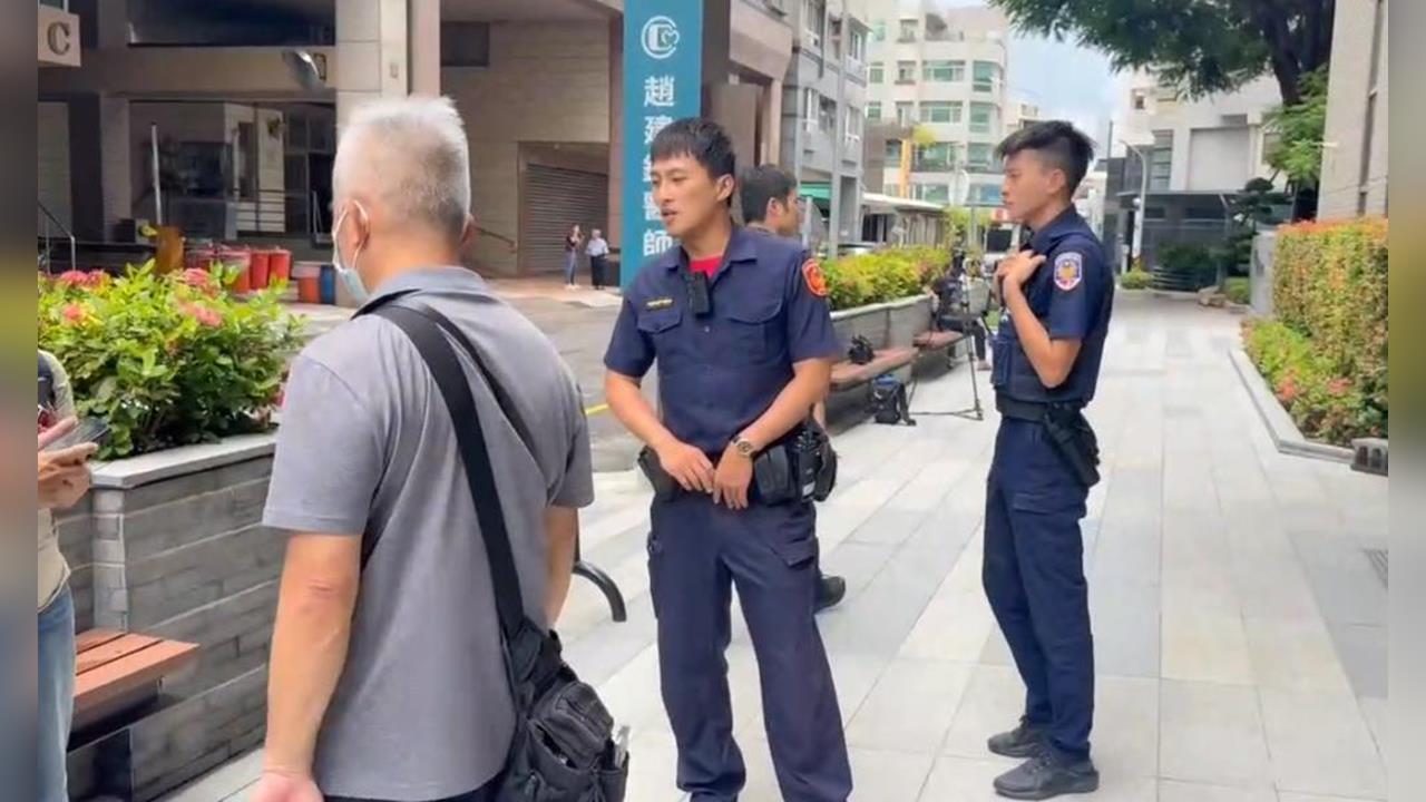 快新聞／趙建銘診所出手了！43字回應「陳幸妤爆料」風波　竟叫警察驅趕媒體