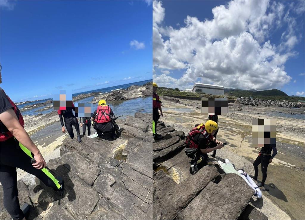 快新聞/貢寮金銀島傳事故!2名女泳客遭海浪沖走 消防人員趕赴現場救援