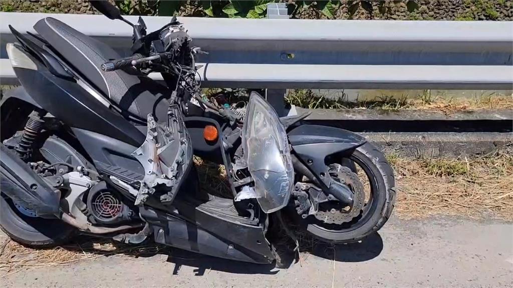 砂石車違停霸佔車道 直行騎士閃避不及撞上身亡