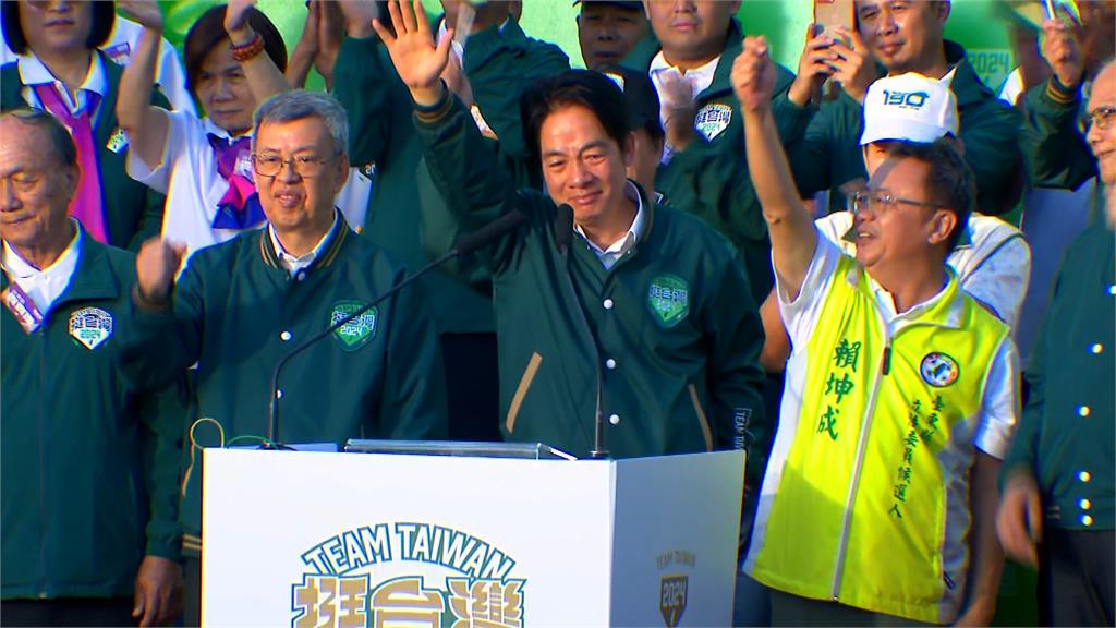 賴蕭配就是台灣最對的選擇　　賴清德籲支持賴坤成拚國會過半