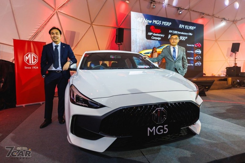 講求性價比、瞄準年輕族群市場　MG5 馬來西亞上市