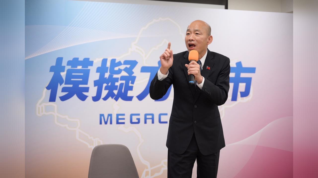 快新聞／從政誘惑多　韓國瑜期勉青年：選上議員、立委後大家都說你好帥