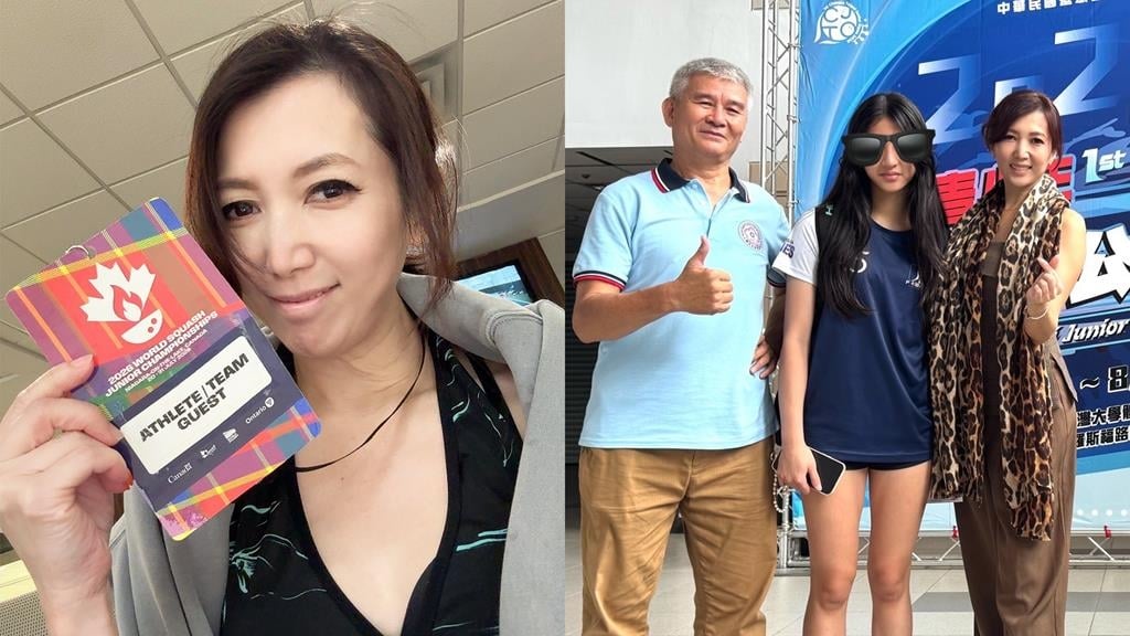 廖家儀女兒太強了！她飛奔國外當「最強後援」 孩子驚人成就曝