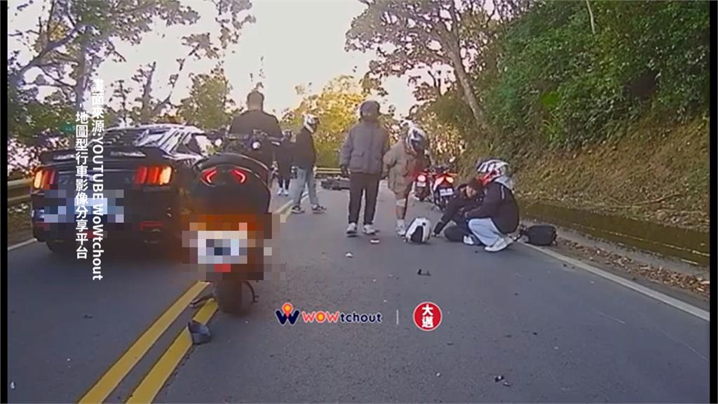 宜蘭１日２逆向！駕駛跨雙黃線超車　無視其他用路人安危