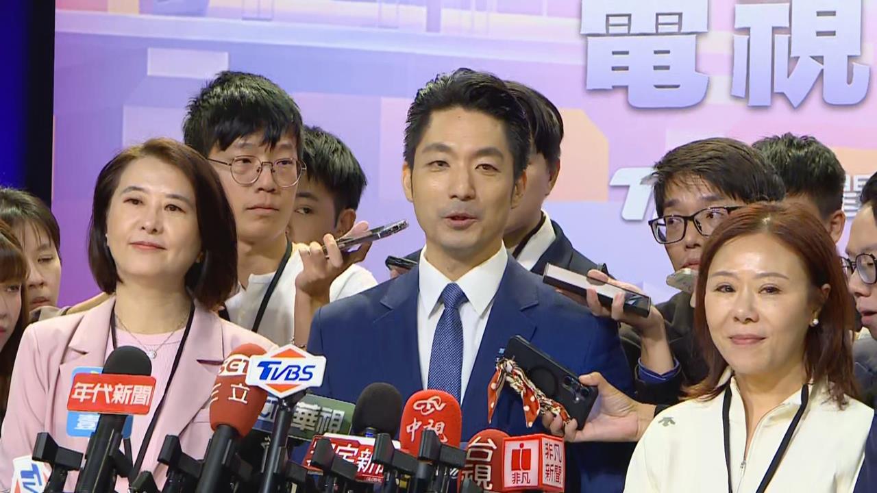 快新聞／為自己辯論表現打幾分？蔣萬安這樣回
