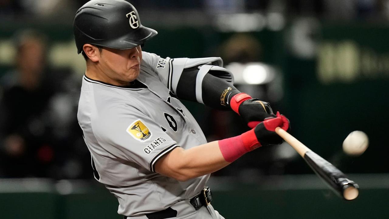MLB(影)/248轟「和製重砲」動向倒數!美日媒聚焦岡本和真入札最終去向
