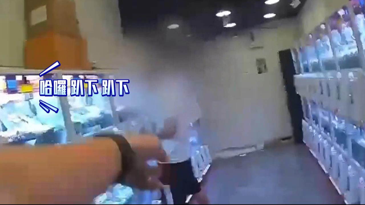 一中商圈娃娃機台遭破壞　嫌犯持老虎鉗企圖襲警遭壓制