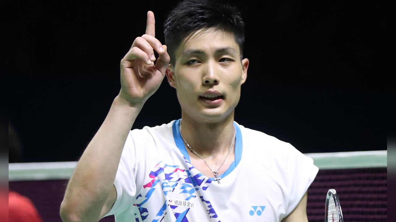 羽球(影)/薑還是老的辣!馬來西亞公開賽周天成直落二擊敗林俊易晉男單16強