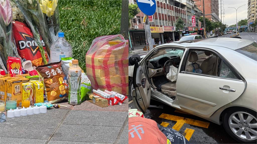 三峽恐怖車禍3人亡!網發起事故現場「獻花哀悼」居民這原因盼別來