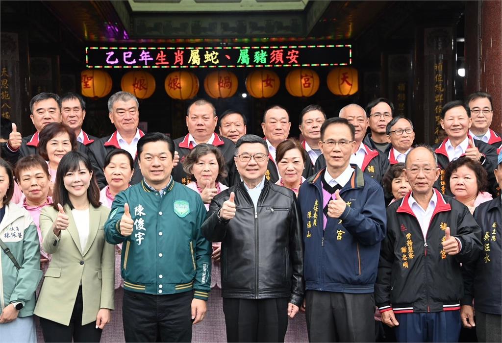 快新聞／初三宜蘭拜廟　卓揆喊「一把筷子折不斷」盼團結：讓困難迎刃而解