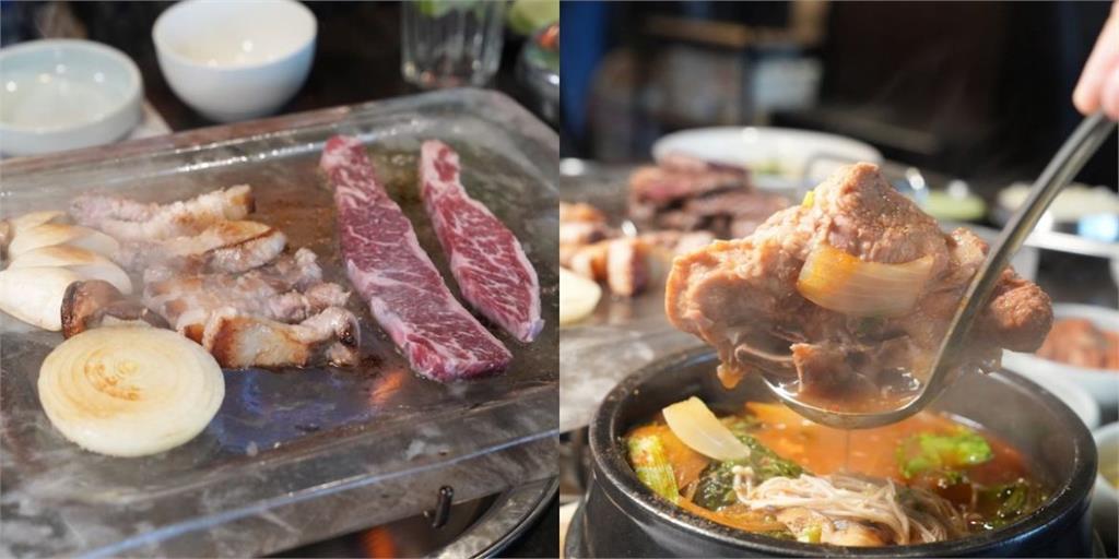 新店美食 首爾大叔｜小碧潭超人氣高CP「道地韓國料理」　超特別「水晶五花肉、馬鈴薯排骨湯」馬西搜唷！