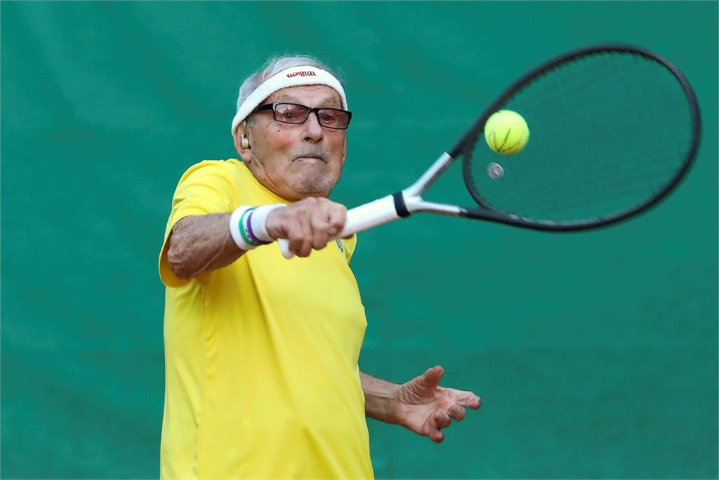 網球／金氏世界紀錄最高齡選手！烏克蘭97歲阿公堅守家鄉：想活下去