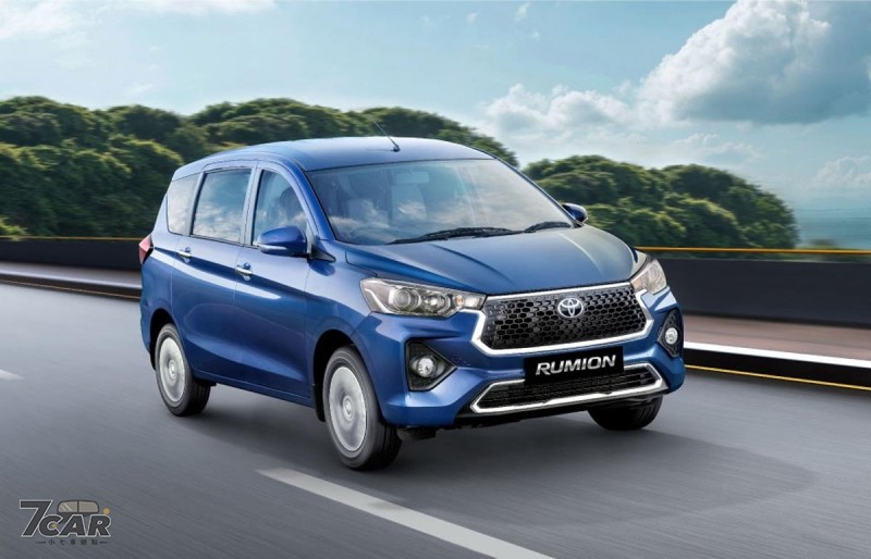 主攻入門小型 MPV 市場  Toyota Rumion 印度登場