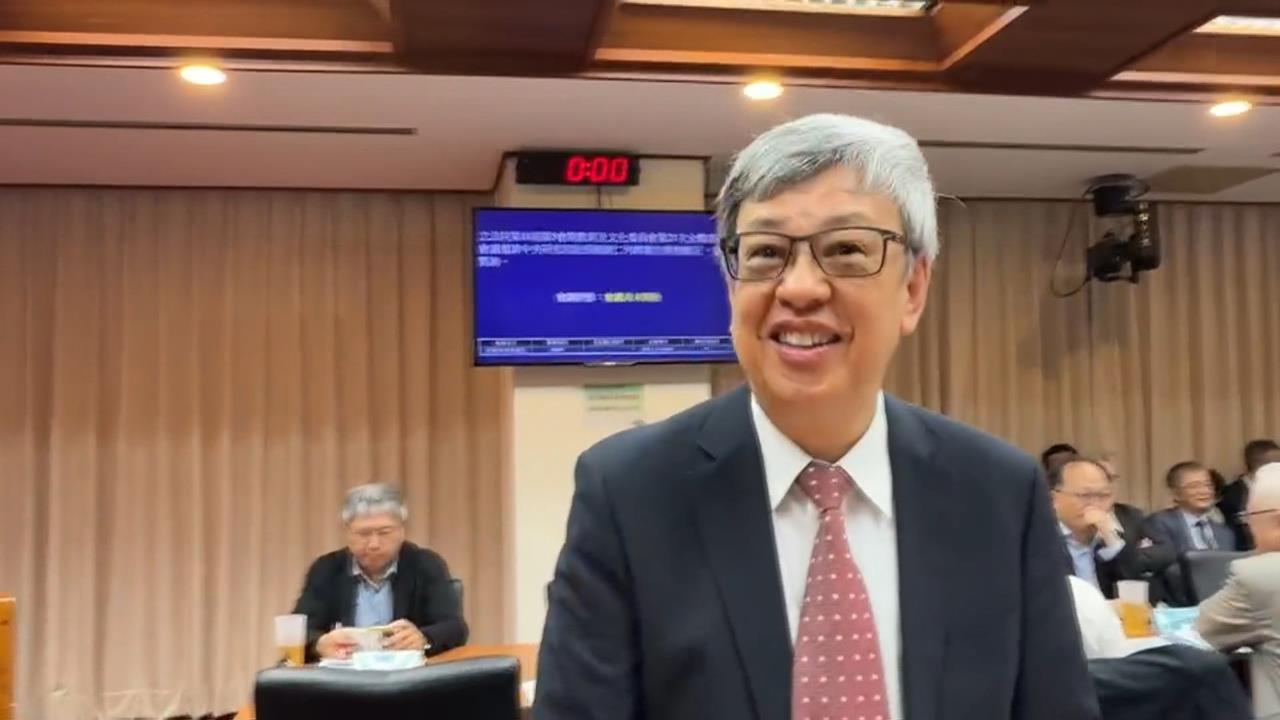 陳建仁掌中研院首備詢！　遭藍批矯情　回擊：學術研究非政治職位