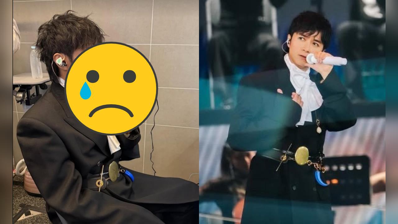 古巨基咳出血絲！後台「吸類固醇」呆滯畫面瘋傳...本人揭病況：盡力了