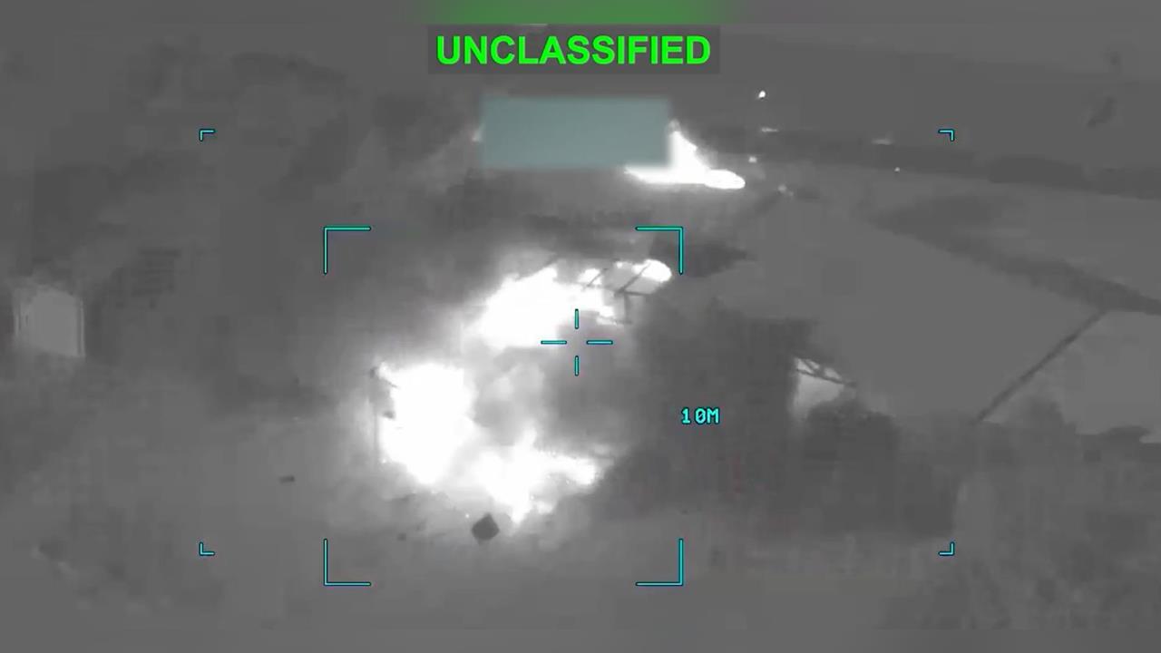 快新聞／美國狂轟伊朗！曝「史詩怒火」震撼影片　再秀肌肉喊話了