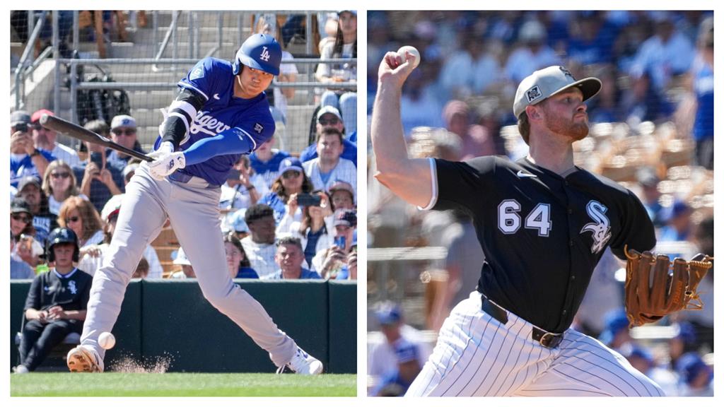 MLB(影)／白襪新秀投手春訓熱身賽一戰成名!　單場三振巨星大谷翔平2次