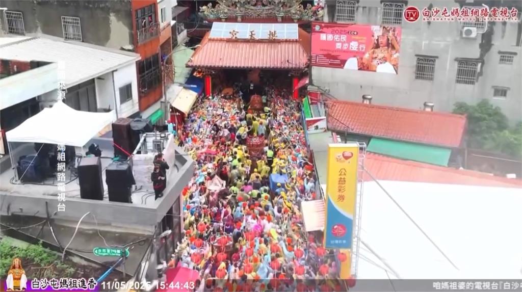 10天9夜進香圓滿完成！ 白沙屯媽祖正式回宮安座