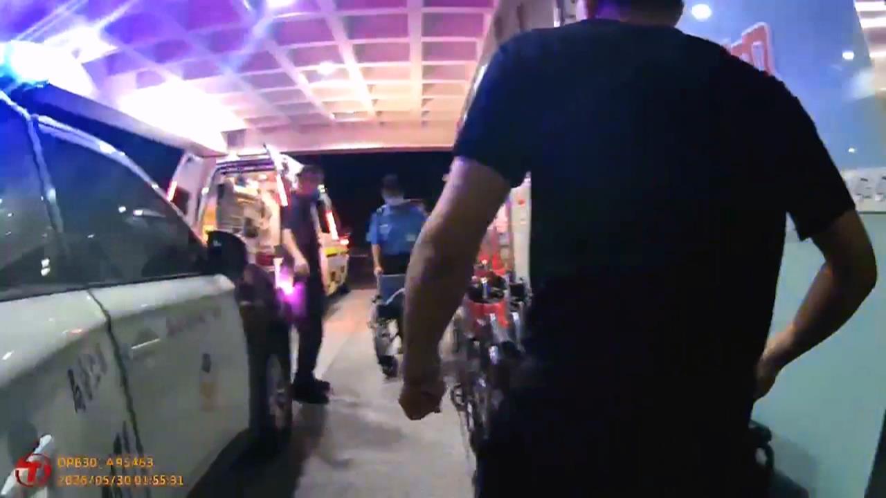 兒子盲腸炎痛到快昏迷! 母急赴派出所求救、警車開道送醫
