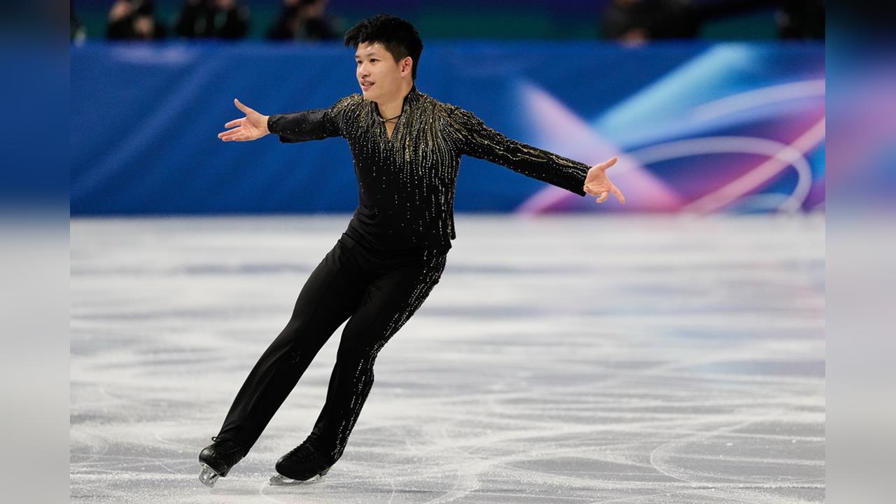 冬奧(影)／冰上之花已經盛開！19歲台灣花滑新星李宇翔首戰冬奧第23名作收