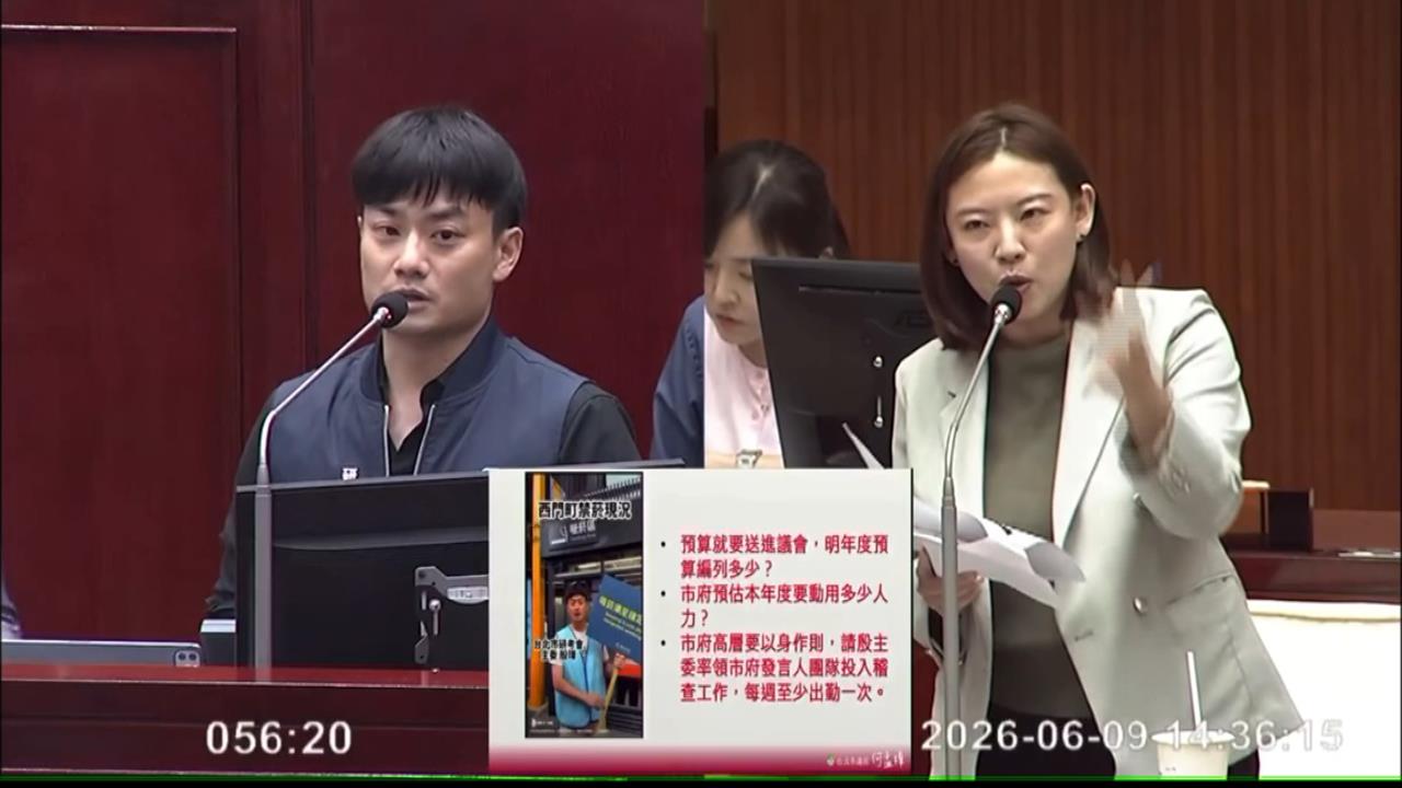 蔣萬安備詢"殷瑋狂答"槓議員 沈伯洋:別讓幕僚當擋箭牌