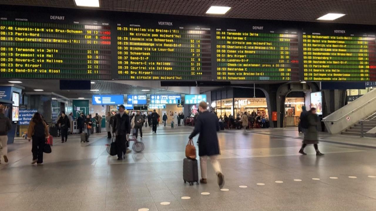 比利時工會發起三天大罷工　公共運輸、機關將受影響
