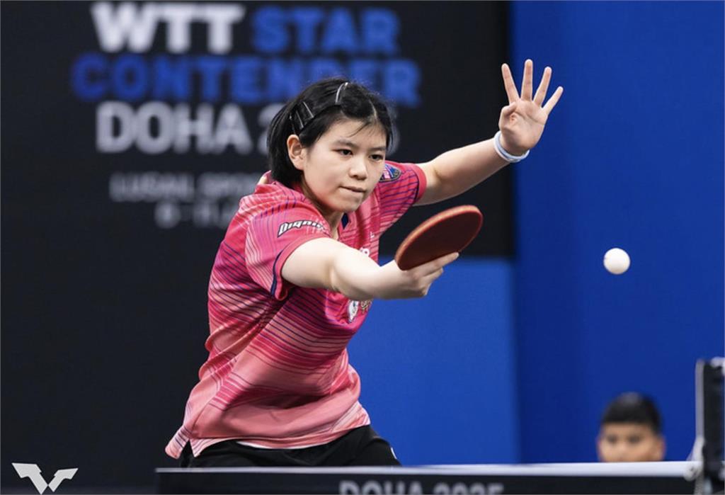 桌球／風波後越戰越勇！17歲葉伊恬排名創新高、WTT資格賽首輪晉級