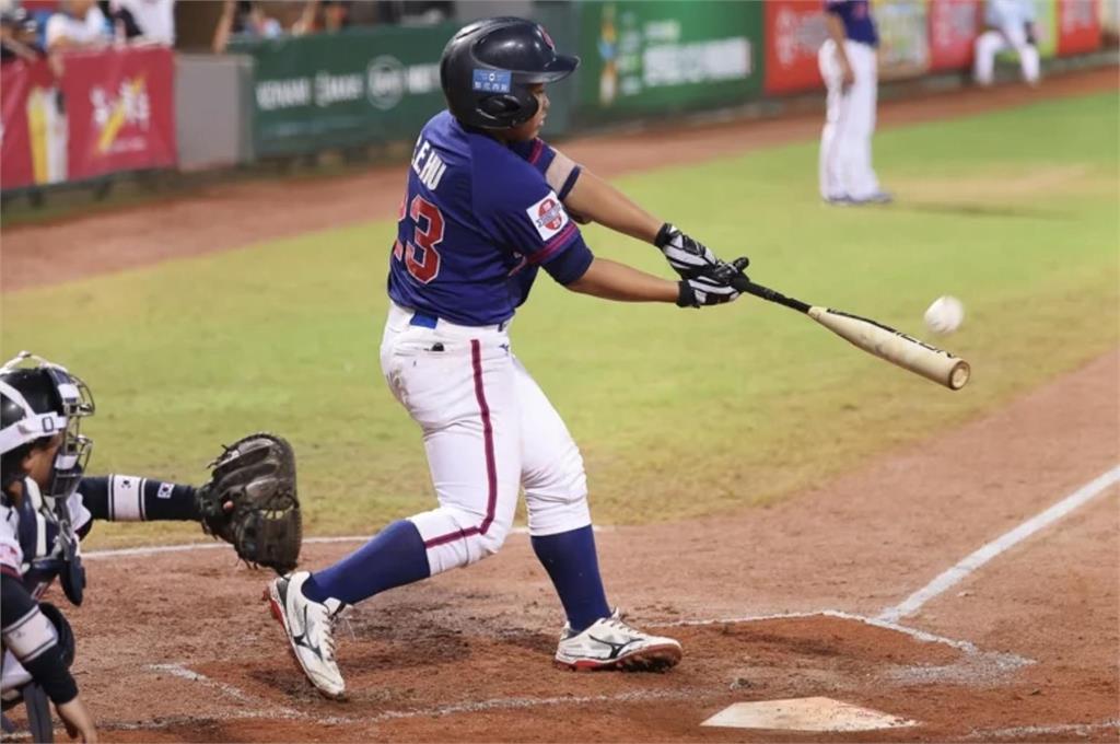 U12世界盃台灣胡誠恩賽會敲3轟　奪全明星外野手獎
