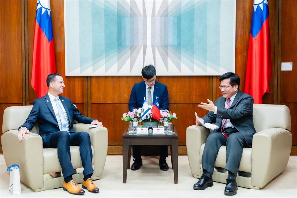 快新聞／外長林佳龍接待以色列國會議員訪團　盼深化合作、共建韌性供應鏈