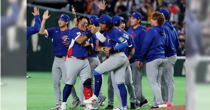 台灣經典賽20年首度擊敗韓國！球員哭成一團　美主播「1段話」感動網