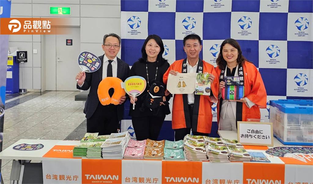 三度受邀赴日參加首航典禮 許智傑高雄-仙台快閃12小時