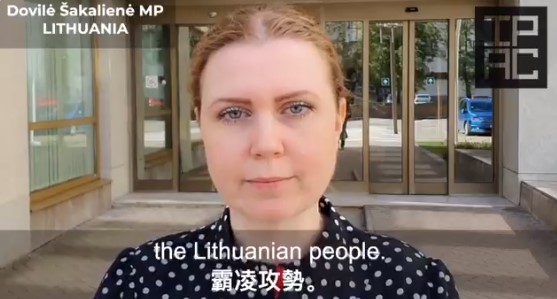 快新聞／立陶宛挺台遭打壓！　多國議員挺身籲「全球團結抗中國霸凌」