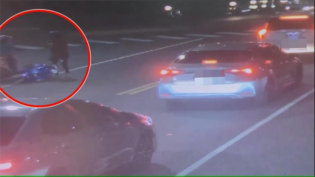 越籍女酒後騎車擦撞　怕酒測竟跳河堤游泳